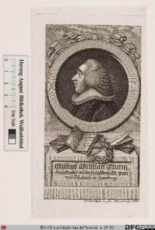 Bildnis Christoph Christian Sturm