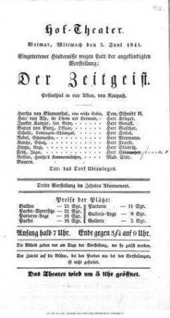 Der Zeitgeist