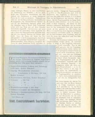 Städt. Elektrizitätswerk Saarbrücken