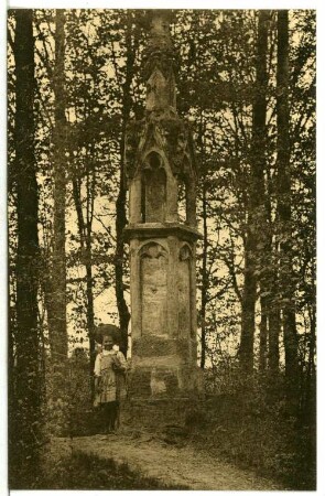 Kloster Altzella, Betsäule : Altzella. Betsäule im ehemaligen Zisterzienserkloster