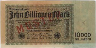 10 Billionen Mark - Muster