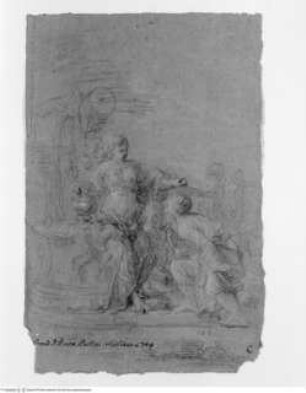 Concorso Accademico 1704, Prima Classe: Rebekka am Brunnen (prova ex tempore)