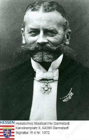 Lochmann, Friedrich (1863-1914) / Porträt, mit Orden, Brustbild