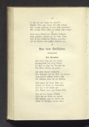 Aus dem Russischen