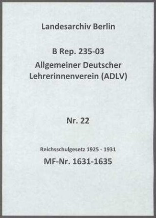 Reichsschulgesetz