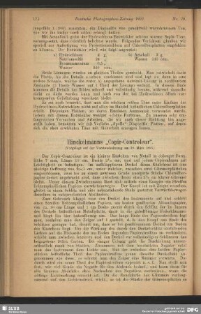 Hinckelmann "Copir-Controleur"