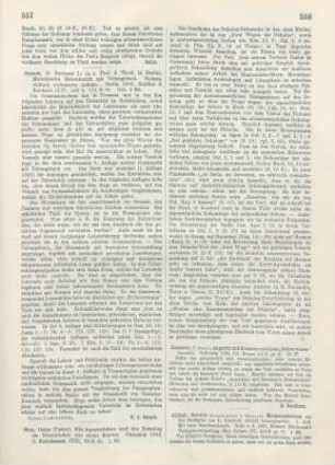 557 [Rezension] Strack, Hermann L., Hebräische Grammatik; 6. Aufl.
