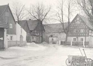 Bauernhöfe in Schweinerden : Ort: Swinarnja / Schweinerden. Bauernhöfe