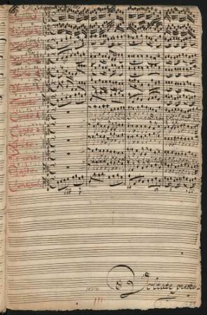Magnificat; V (5), orch, bc; D-Dur