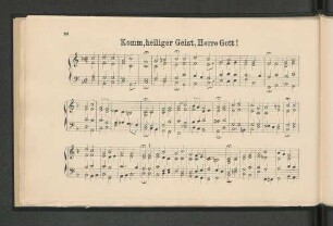 [Komm, heiliger Geist, Herre Gott! - Valet will ich dir geben.]