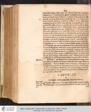 Caput III. De Causa Efficiente Circumcisionis