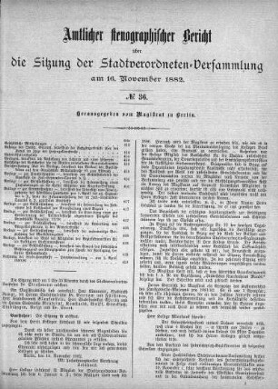 No 36, 16. November 1882