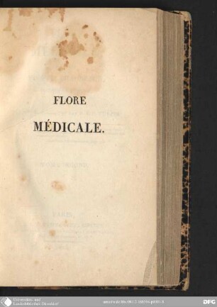 2: Flore médicale