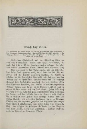 Durch das Delta