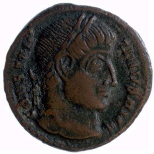 Münze, Follis, 320 - 321