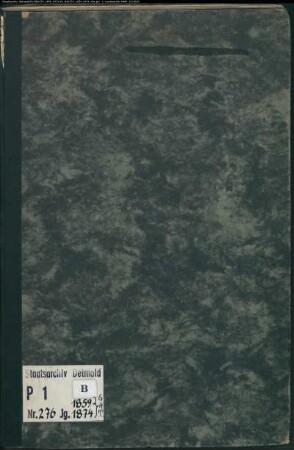 Kirchenbuchduplikat der katholischen Gemeinde Kirchborchen, Kreis Paderborn (GHT 1859-1874) (Gemeinde: Katholische Gemeinde Kirchborchen, Kreis Paderborn)