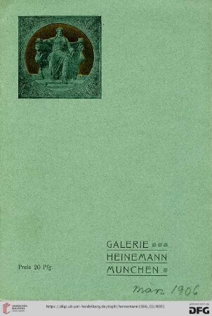 Galerie Heinemann: [März]