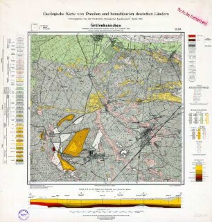 [4240] Gräfenhainichen, Geologische Karte von Preußen und benachbarten deutschen Ländern