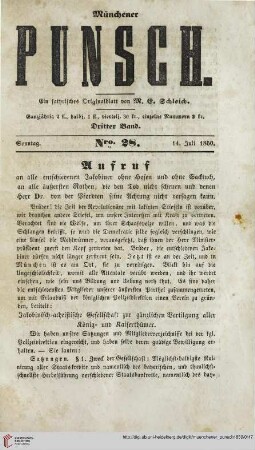 Nro. 28 (14. Juli 1850)