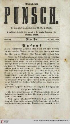 Nro. 28 (14. Juli 1850)