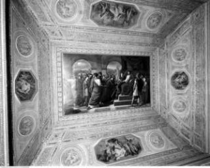 Decke der Sala delle Dame im Palazzo del Quirinale