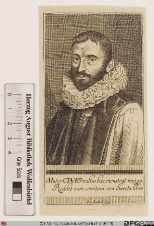 Bildnis Petrus Cunaeus (eig. Pieter van der Cun)