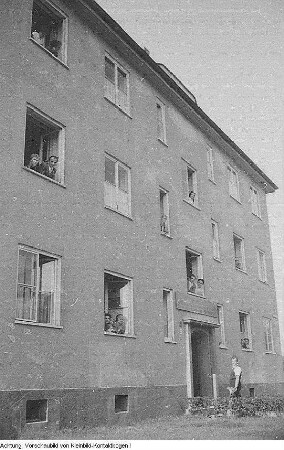 Dresden, Haenel-Clauß-Straße, Oktober 1953