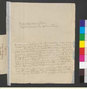 Brief von Nees von Esenbeck, Christian Gottfried an Goethe, Johann Wolfgang von