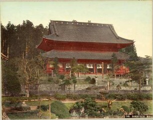 Sanbutsudō, Hauptgebäude der Rinnō-ji-Tempelanlage in Nikkō