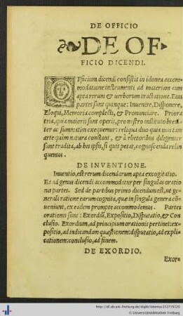 De officio dicendi