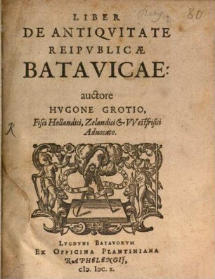 Liber de antiquitate rei publicae Batavicae