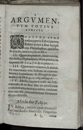 Argumentum Totius Ethices