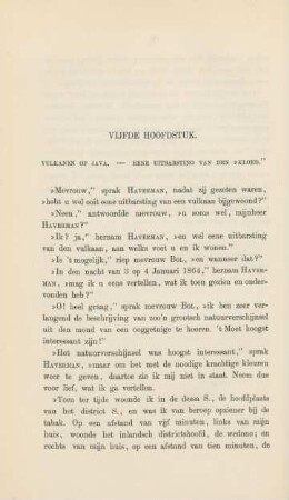 Vijfde hoofdstuk. Vulkanen op Java. - Eene uitbarsting van den "Kloed"