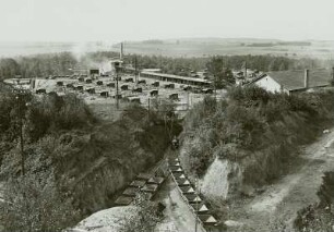 Grimma, Steinbruch am Hengstberg, Schotterwerk