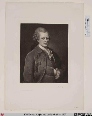 Bildnis Gotthold Ephraim Lessing