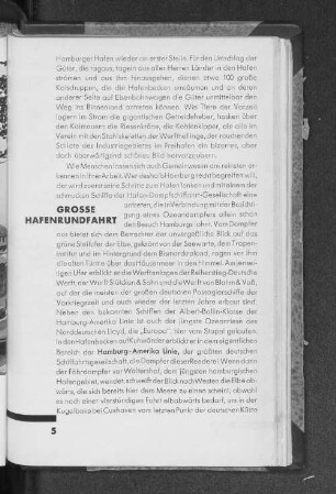 Große Hafenrundfahrt