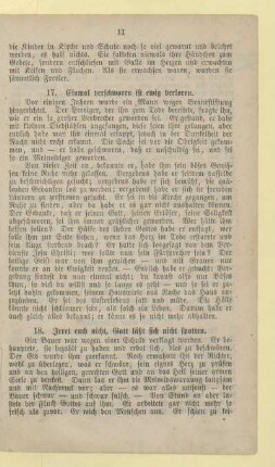 18. Irret euch nicht, Gott läßt sich nicht spotten