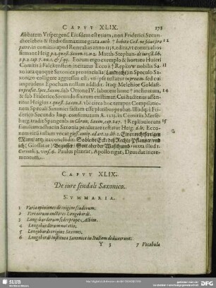 Caput XLIX. De jure feudali Saxonico