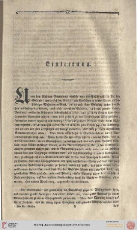 Erster Abschnitt: Enthält nach einer kurzen Einleitung und Betrachtung über die Gartengebäude überhaupt, die Entwürfe [...]