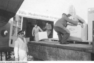 Dresden. Lufthansa Flugverkehr, 1957