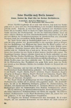 Jeder Deutsche muß Berlin kennen!