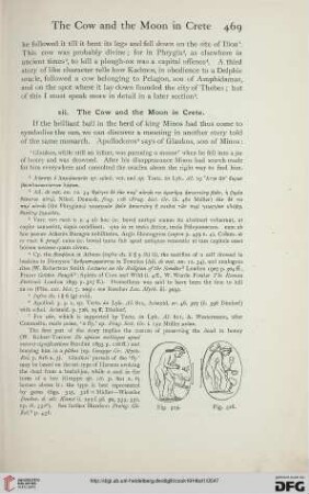 XII: The cow and the moon in Crete