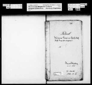Aufzeichnungen über Vorgänge beim königlichen und kurfürstlichen Bergamt Voigtsberg, Band 9