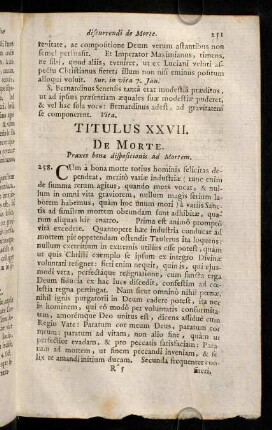 251-259, Titulus XXVII