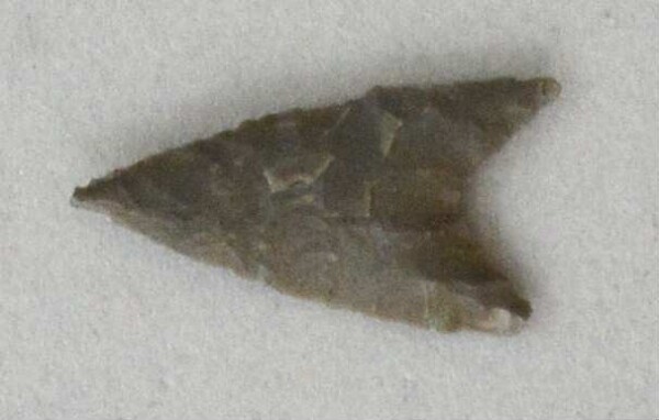 Stone arrowhead