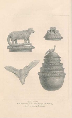 Antiquities found in the Cairns of Caroni