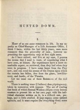 Hunted down : a story