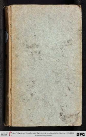 11: Journal zur Kunstgeschichte und zur allgemeinen Litteratur