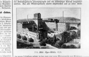 Freital. Eger-Mühle, aus: Die Mühle vom 28.10.1926