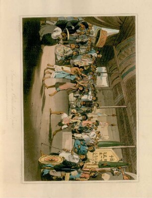Scene in a Cochin Chinese opera